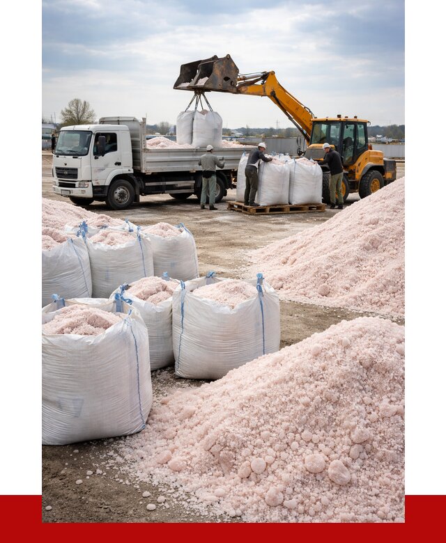 Калийная соль оптом с доставкой в Мурманске от 6375 р. | ПРОНЕРУДМрм