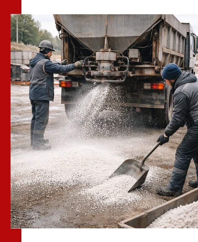 Доставка и продажа хлористого кальция в Мурманске