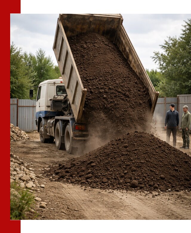 Доставка самосвалом 10 кубов в Мурманске быстро и надёжно