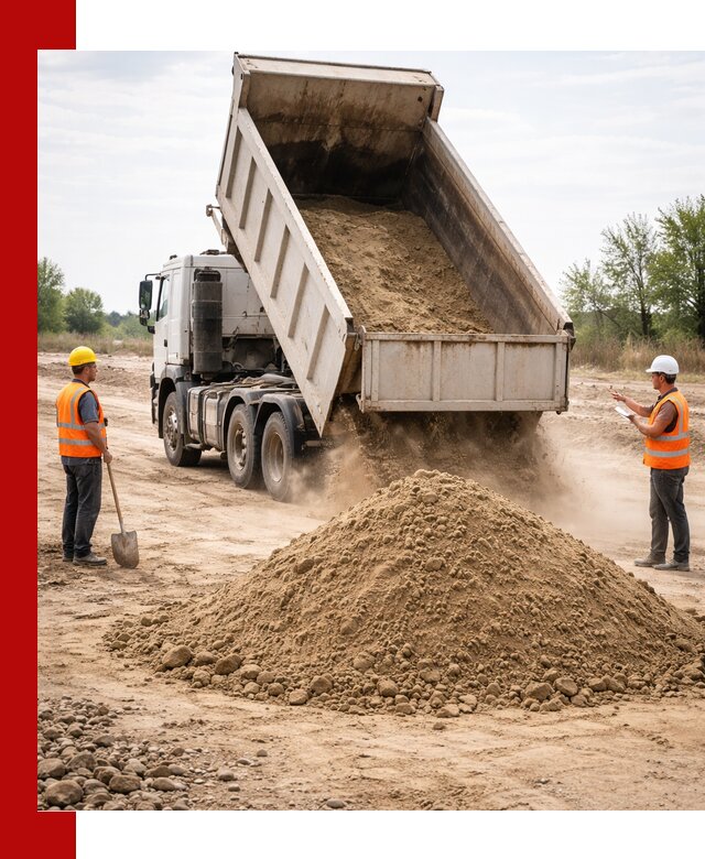 Доставка самосвалом 15 кубов в Мурманске за город и по городу