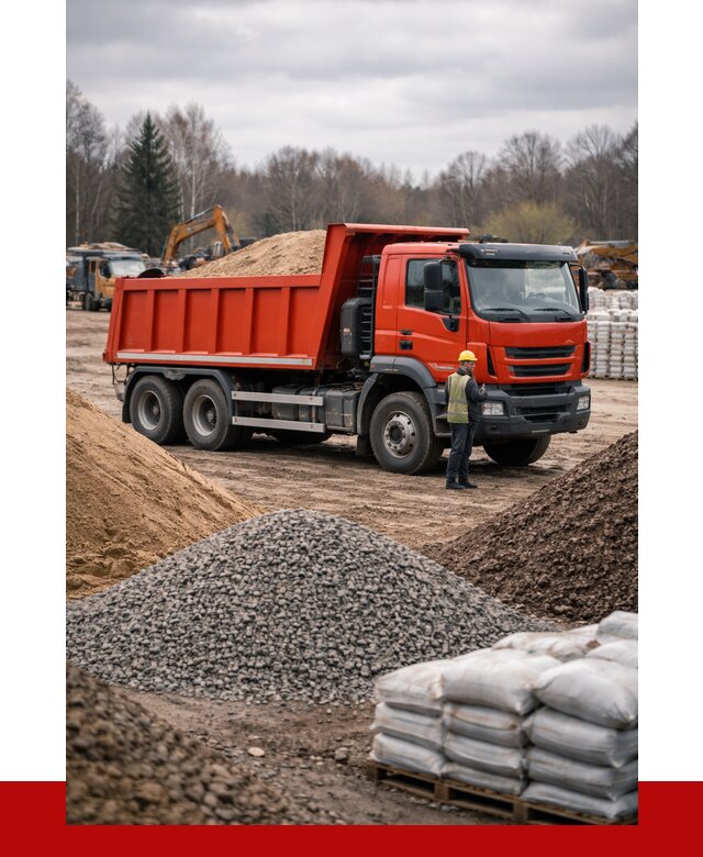 Доставка самосвалом 25 кубов в Мурманске от 7712 р. | ПРОНЕРУДМрм