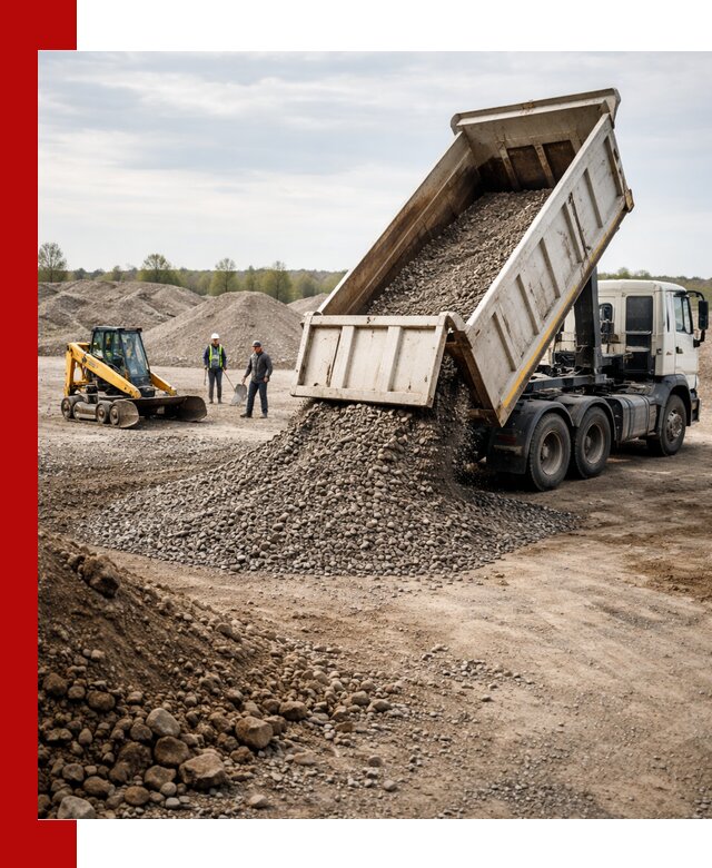 Доставка самосвалом 25 м³ в Мурманске быстро и надежно