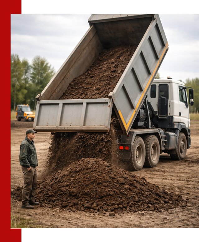Аренда самосвала с водителем в Мурманске для сыпучих грузов и навоза