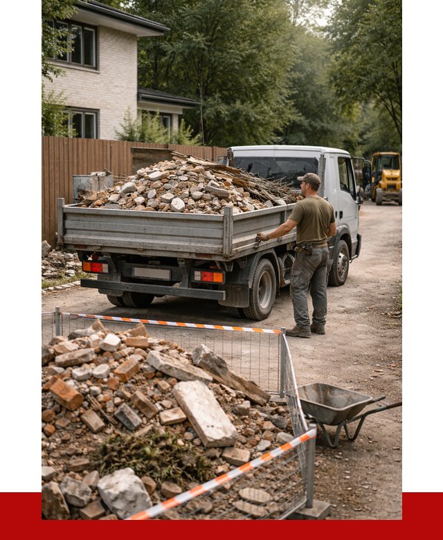 Вывоз строительного мусора с погрузкой в Мурманске от 7712 р | ПРОНЕРУДМрм