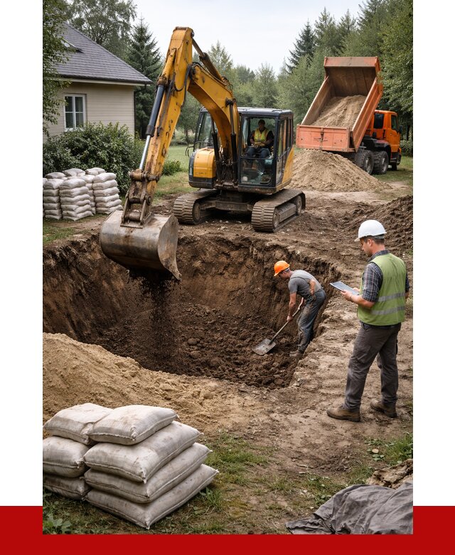 Рытье котлована в Мурманске быстро от 4627 р. ПРОНЕРУДМрм