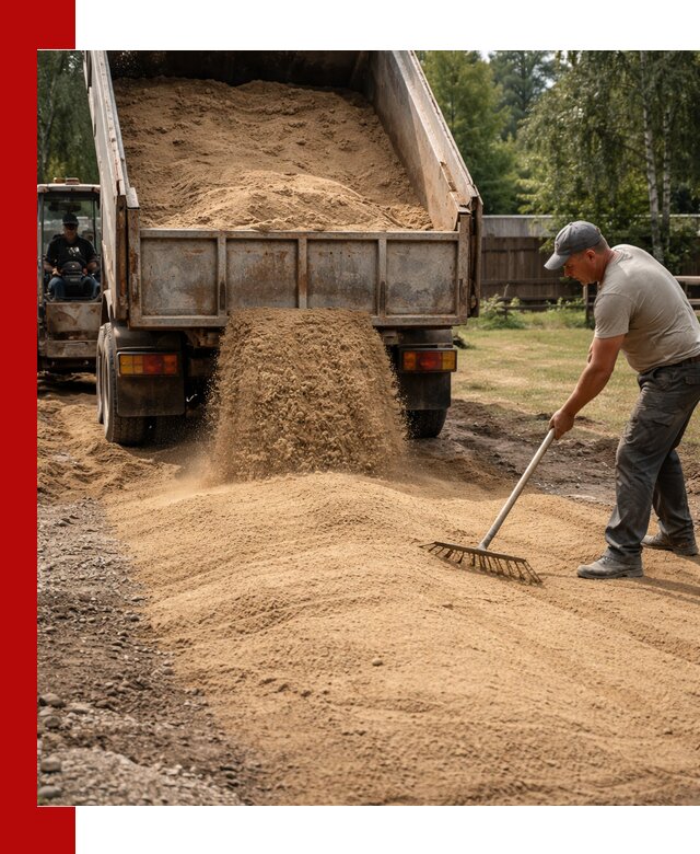 Отсыпка участка песком в Мурманске быстро и качественно