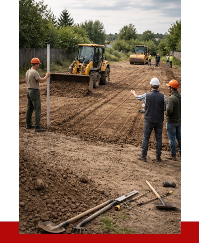 Планировка участка грунтом в Мурманске от 4627 р ПРОНЕРУДМрм